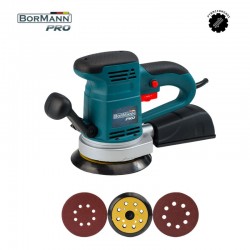 Bormann Pro BSS5000 Έκκεντρο Τριβείο 150mm Ρεύματος 450W με Ρύθμιση Ταχύτητας και με Σύστημα Αναρρόφησης