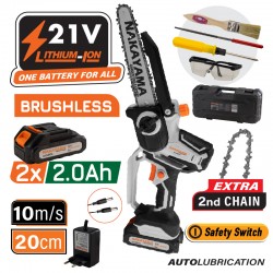 Αλυσοπρίονο Μπαταρίας NAKAYAMA EC1200